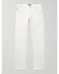 Tom Ford - Slim-Fit Straight-Leg Selvedge Jeans - Lyst