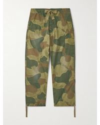 Polo Ralph Lauren - Straight-Leg Camouflage-Print Cotton-Canvas Cargo Trousers - Lyst