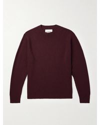 Jil Sander - Merino Wool And Cashmere-Blend Sweater - Lyst