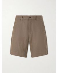 NN07 - Aden 1454 Straight-Leg Linen Shorts - Lyst