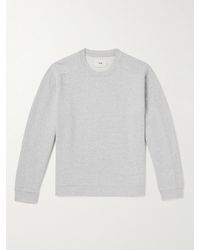 Folk - Prism Embroidered Cotton-jersey Sweatshirt - Lyst