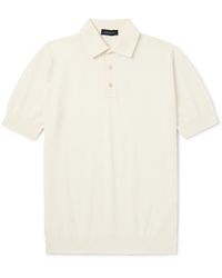 Thom Sweeney - Slim-fit Cotton-piqué Polo Shirt - Lyst