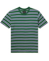 Howlin' - Striped Cotton-jersey T-shirt - Lyst