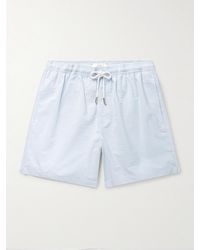 MR P. - Shorts Da Mare Medi A Gamba Dritta - Lyst