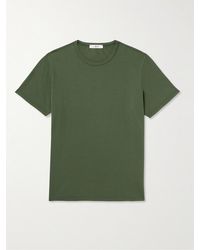 MR P. - Garment-dyed Cotton-jersey T-shirt - Lyst