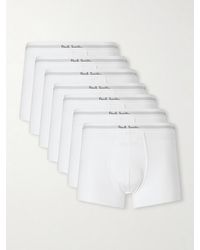 Paul Smith - Seven-pack Stretch Organic Cotton-jersey Boxer Briefs - Lyst
