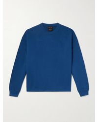 Canada Goose - Rove Logo-Embroidered Cotton-Jersey Sweatshirt - Lyst