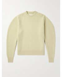 Jil Sander - Ribbed Boiled-Wool Sweater - Lyst