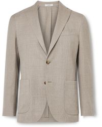 Boglioli - K-jacket Slim-fit Unstructured Wool-hopsack Blazer - Lyst