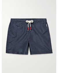 Orlebar Brown - Standard Sewn Straight-leg Mid-length Printed Ripstop Swim Shorts - Lyst
