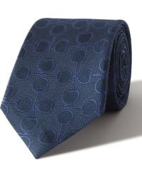 Gucci - 7.5cm Horsebit Silk-jacquard Tie - Lyst