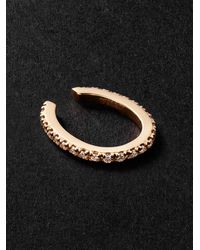KOLOURS JEWELRY - Luna Spectra Oval 14-Karat Diamond Ear Cuff - Lyst