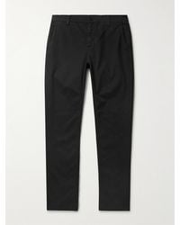 Nudie Jeans - Easy Alvin Slim-fit Organic Cotton-blend Trousers - Lyst