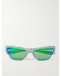 Dior - Diorbay S1u Rectangular-frame Acetate Mirrored Sunglasses - Lyst