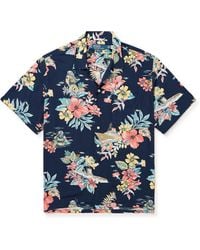 Polo Ralph Lauren - Convertible-collar Floral-print Woven Shirt - Lyst