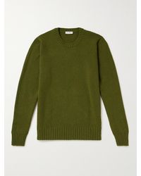 De Petrillo - Slim-fit Wool And Cashmere-blend Sweater - Lyst