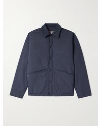 Herno - Padded Cotton Corduroy-Trimmed Shell Jacket - Lyst