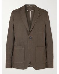 Oliver Spencer - Theobald Unstructured Linen Suit Jacket - Lyst