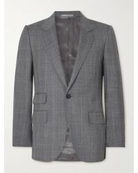 Kingsman - Prince Of Wales Checked Wool Suit Jacket - Lyst