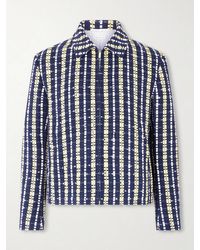 Thom Browne - Cotton-blend Tweed Jacket - Lyst
