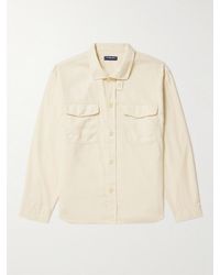Frescobol Carioca - Nuno Linen And Cotton-Blend Overshirt - Lyst
