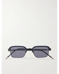 Jacques Marie Mage - Comanche Square-Frame Titanium And Acetate Sunglasses - Lyst