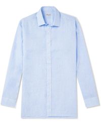 Charvet - Linen Shirt - Lyst