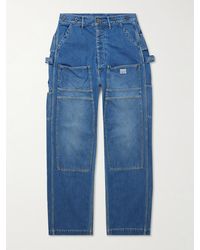 Kapital - Lumber Straight-Leg Panelled Jeans - Lyst