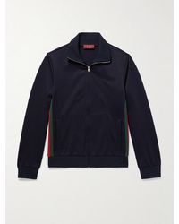 Gucci - Striped Jersey Track Jacket - Lyst