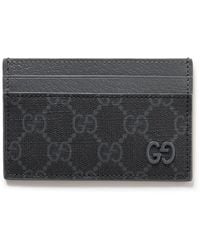 Gucci - Bi-Color Gg Card Case - Lyst