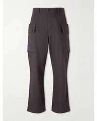 Margaret Howell - Straight-Leg Cotton-Twill Cargo Trousers - Lyst