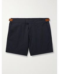 ZEGNA - Rio Straight-Leg Mid-Length Swim Shorts - Lyst