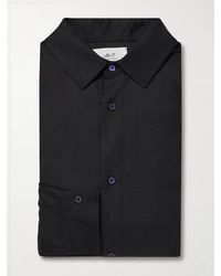 MR P. - Wool, Silk And Cashmere-Blend Shirt - Lyst