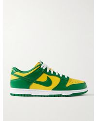 Nike - Dunk Low Sp Brazil Leather Sneakers - Lyst