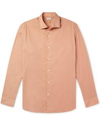 Caruso - Cotton-poplin Shirt - Lyst