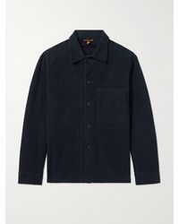 Barena - Hemdjacke aus Moleskin aus einer Baumwollmischung in Stückfärbung - Lyst