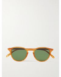 Garrett Leight - Hampton Round-Frame Acetate Sunglasses - Lyst