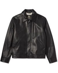 Loro Piana - Yabu Full-grain Leather Jacket - Lyst