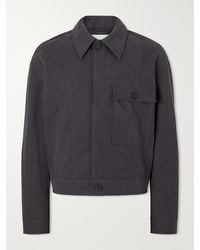 Studio Nicholson - Drey Cotton-Twill Jacket - Lyst