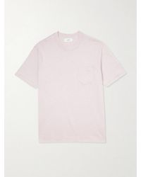 MR P. - Linen And Organic Cotton-Blend T-Shirt - Lyst