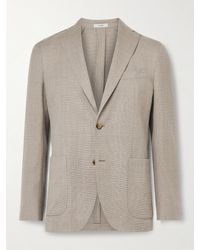 Boglioli - K-jacket Slim-fit Unstructured Wool-hopsack Blazer - Lyst