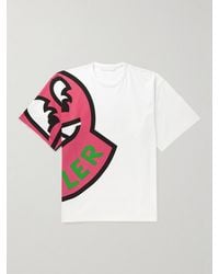Moncler - Logo-Print Cotton-Jersey T-Shirt - Lyst