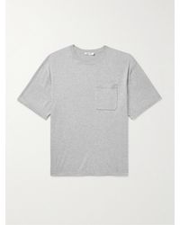The Row - Paddy Brushed Cotton-jersey T-shirt - Lyst