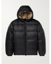 Burberry - Quilted Shell Hooded Down Jacket - Lyst