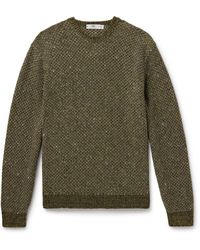 Inis Meáin - Breidin Merino Wool And Cashmere-blend Sweater - Lyst