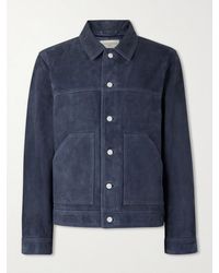Officine Generale - Loki Suede Jacket - Lyst