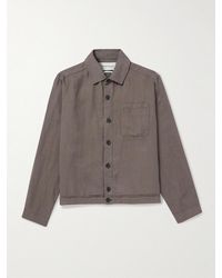 Oliver Spencer - Milford Cotton And Linen-Blend Jacket - Lyst