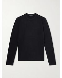 Rag & Bone - Cotton-Blend Sweater - Lyst