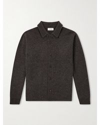 FRAME - Wool And Yak-Blend Cardigan - Lyst
