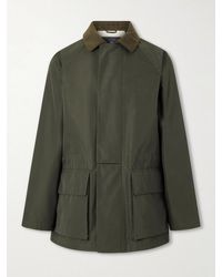 Loro Piana - Horsey Leather-Trimmed Storm System Tech-Shell Field Jacket - Lyst
